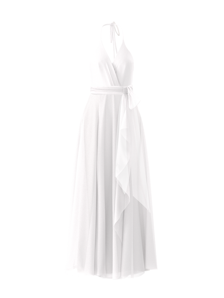 Bodice(Carmelle), Skirt(Jaycie),Belt(Sash), white, combo from Collection Bridesmaids by Amsale x You
