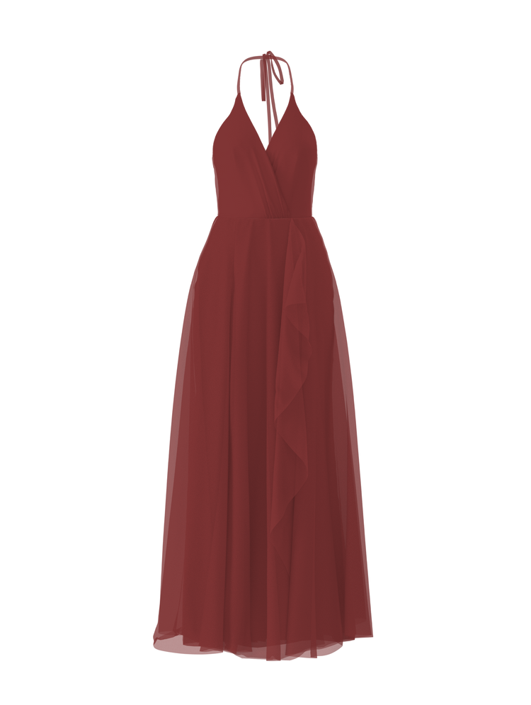 Bodice(Carmelle), Skirt(Jaycie), cayenne, combo from Collection Bridesmaids by Amsale x You