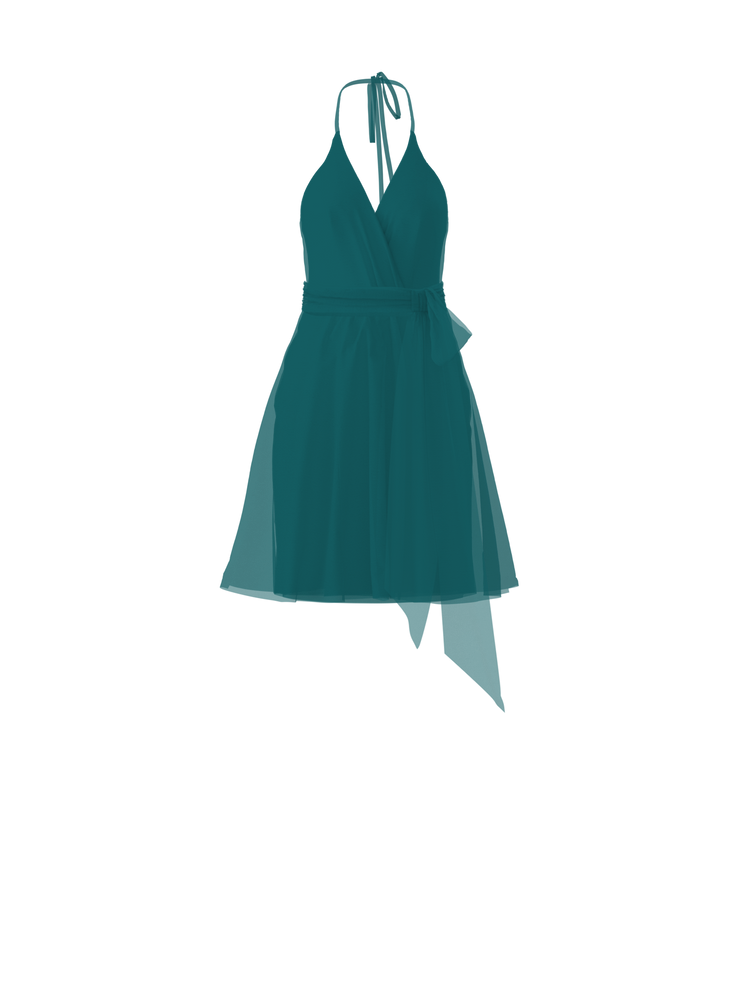 Bodice(Carmelle), Skirt(Carla),Belt(Sash), lagoon, combo from Collection Bridesmaids by Amsale x You