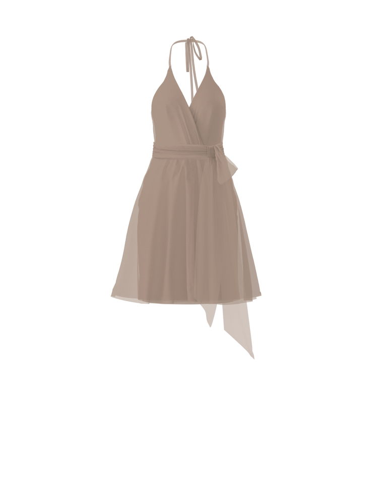 Bodice(Carmelle), Skirt(Carla),Belt(Sash), latte, combo from Collection Bridesmaids by Amsale x You