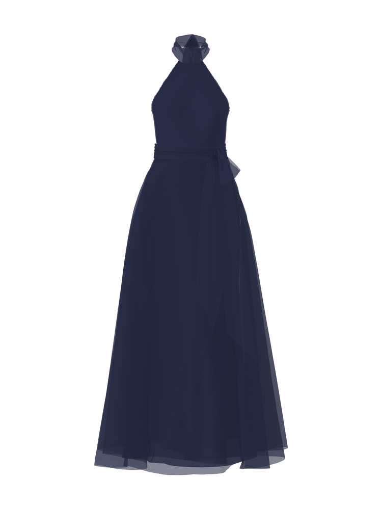 Bodice(Sophia), Skirt(Cerisa),Belt(Sash), french-blue, combo from Collection Bridesmaids by Amsale x You
