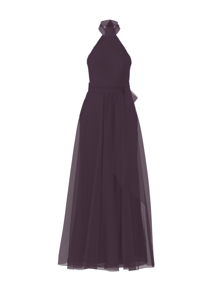 Bodice(Sophia), Skirt(Justine),Belt(Sash), plum, combo from Collection Bridesmaids by Amsale x You