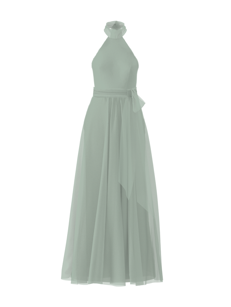 Bodice(Sophia), Skirt(Justine),Belt(Sash), sage, combo from Collection Bridesmaids by Amsale x You