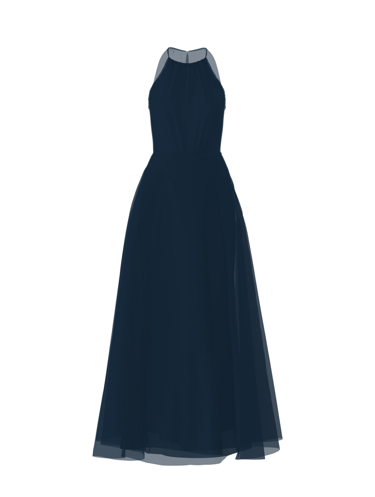 Bodice(Kyra), Skirt(Cerisa), navy, combo from Collection Bridesmaids by Amsale x You