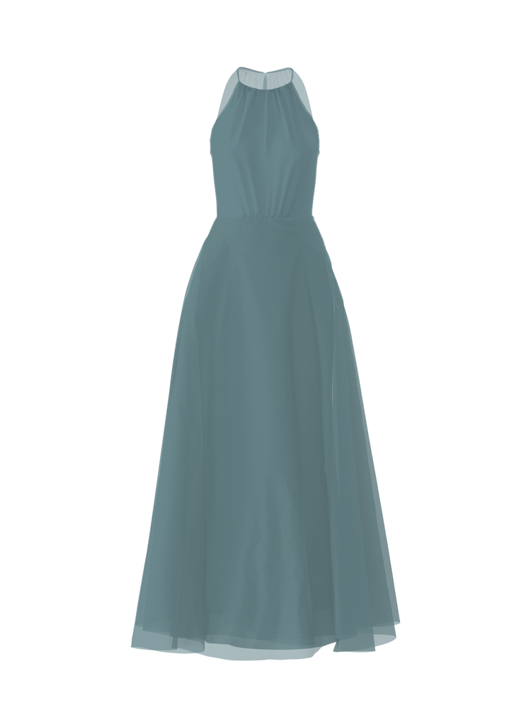 Bodice(Kyra), Skirt(Cerisa), teal, combo from Collection Bridesmaids by Amsale x You