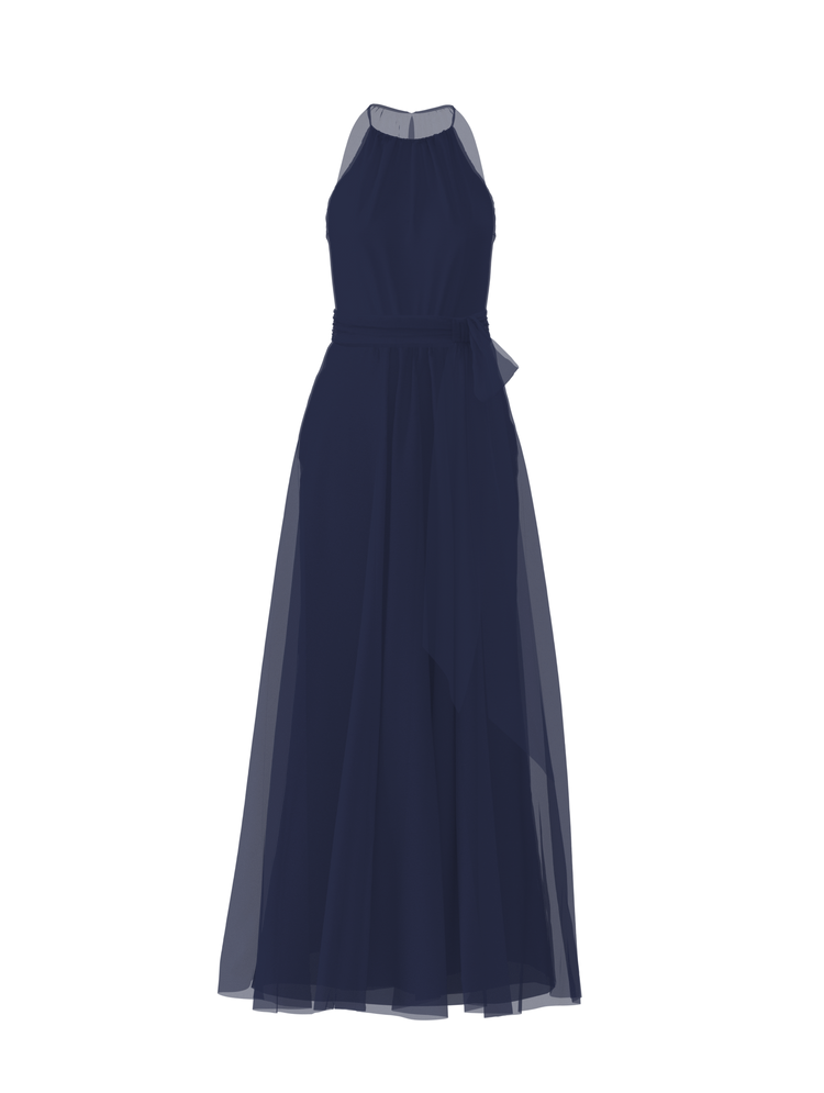 Bodice(Kyra), Skirt(Justine),Belt(Sash), french-blue, combo from Collection Bridesmaids by Amsale x You