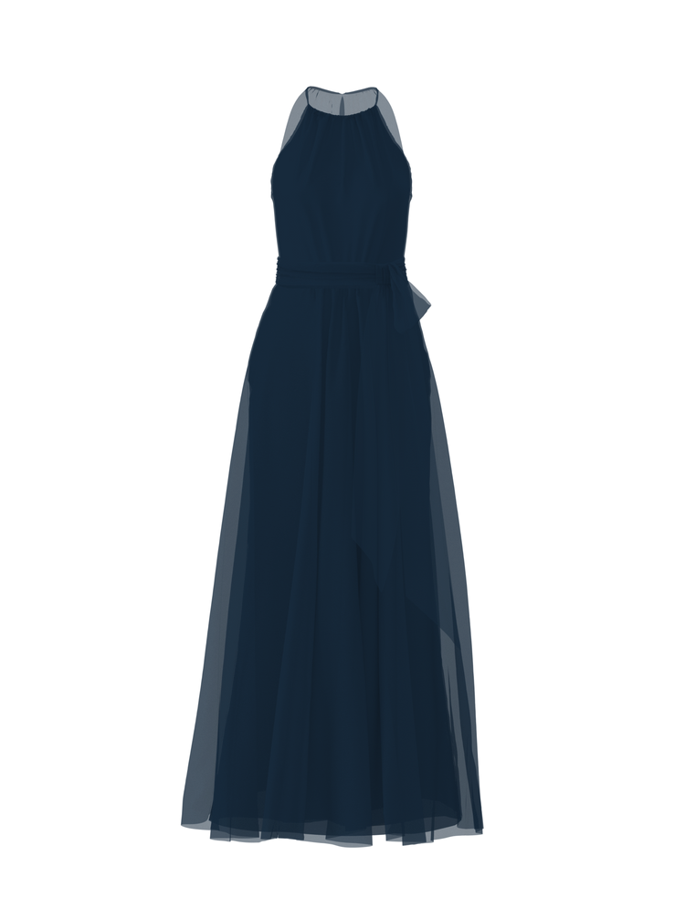 Bodice(Kyra), Skirt(Justine),Belt(Sash), navy, combo from Collection Bridesmaids by Amsale x You