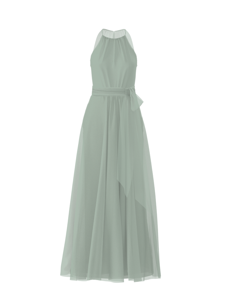 Bodice(Kyra), Skirt(Justine),Belt(Sash), sage, combo from Collection Bridesmaids by Amsale x You