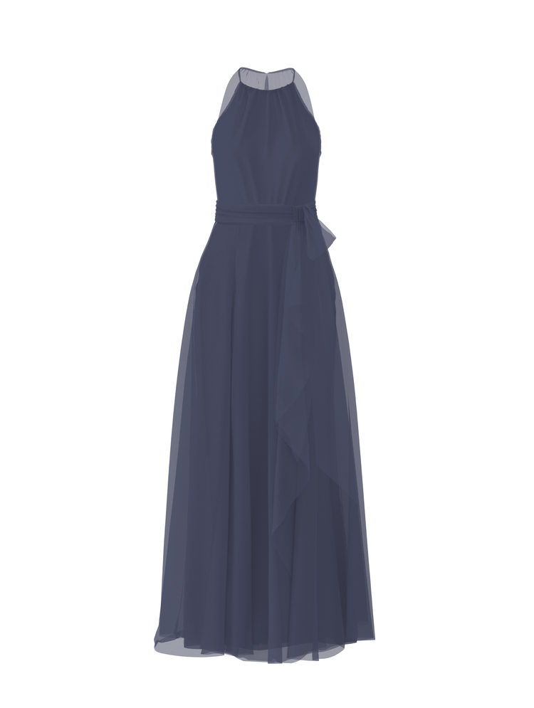 Bodice(Kyra), Skirt(Jaycie),Belt(Sash), blue-steel, combo from Collection Bridesmaids by Amsale x You
