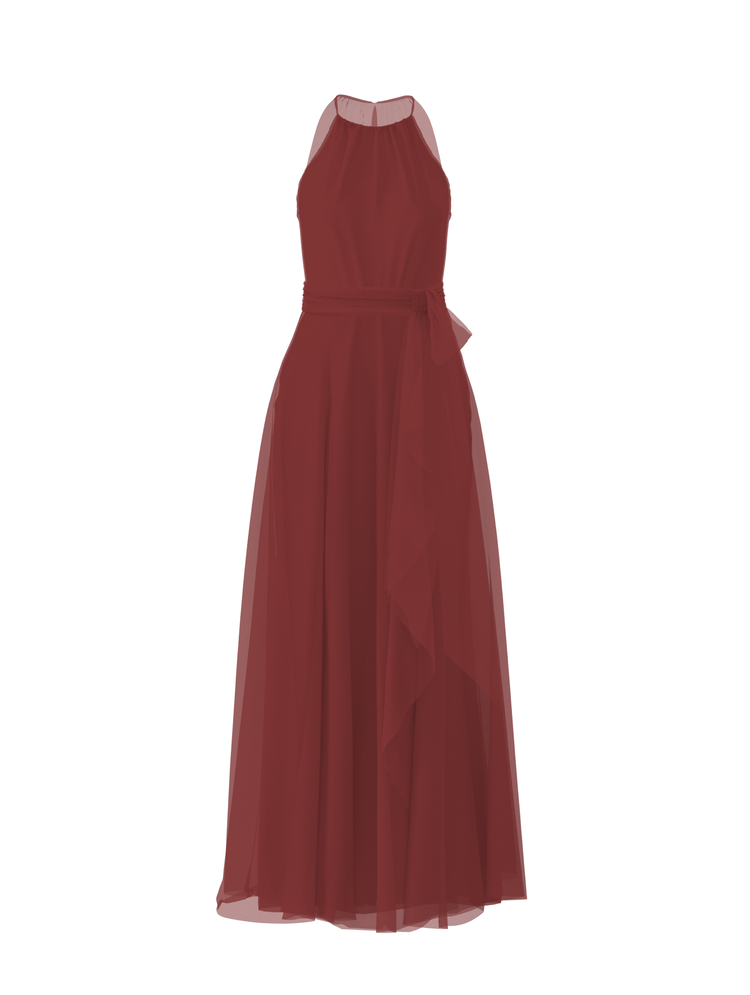 Bodice(Kyra), Skirt(Jaycie),Belt(Sash), cayenne, combo from Collection Bridesmaids by Amsale x You