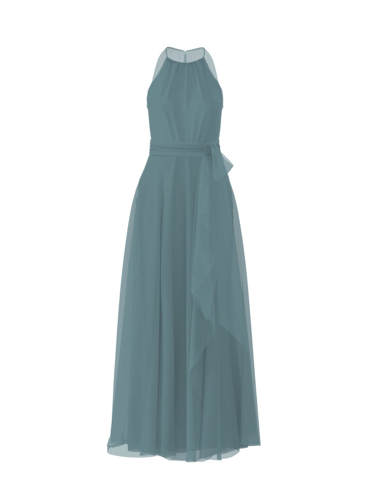 Bodice(Kyra), Skirt(Jaycie),Belt(Sash), teal, combo from Collection Bridesmaids by Amsale x You