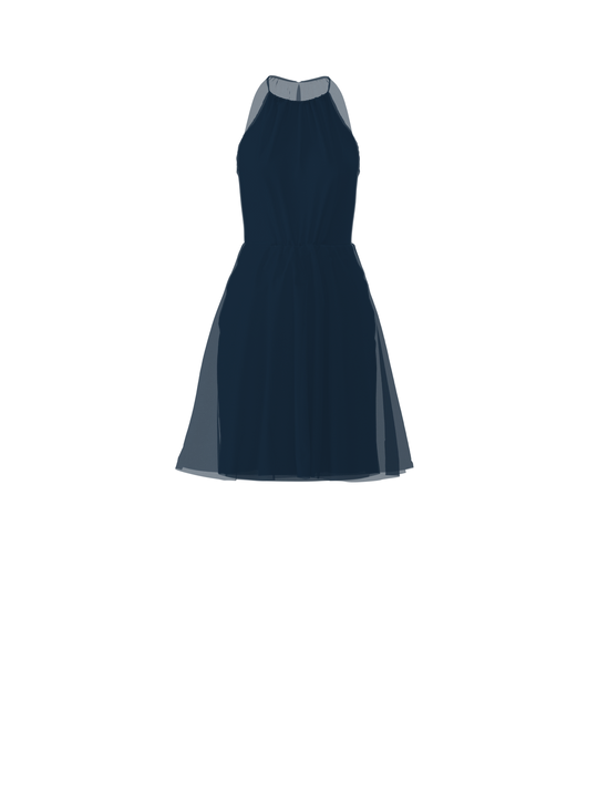 Bodice(Kyra), Skirt(Carla), navy, $270, combo from Collection Bridesmaids by Amsale x You