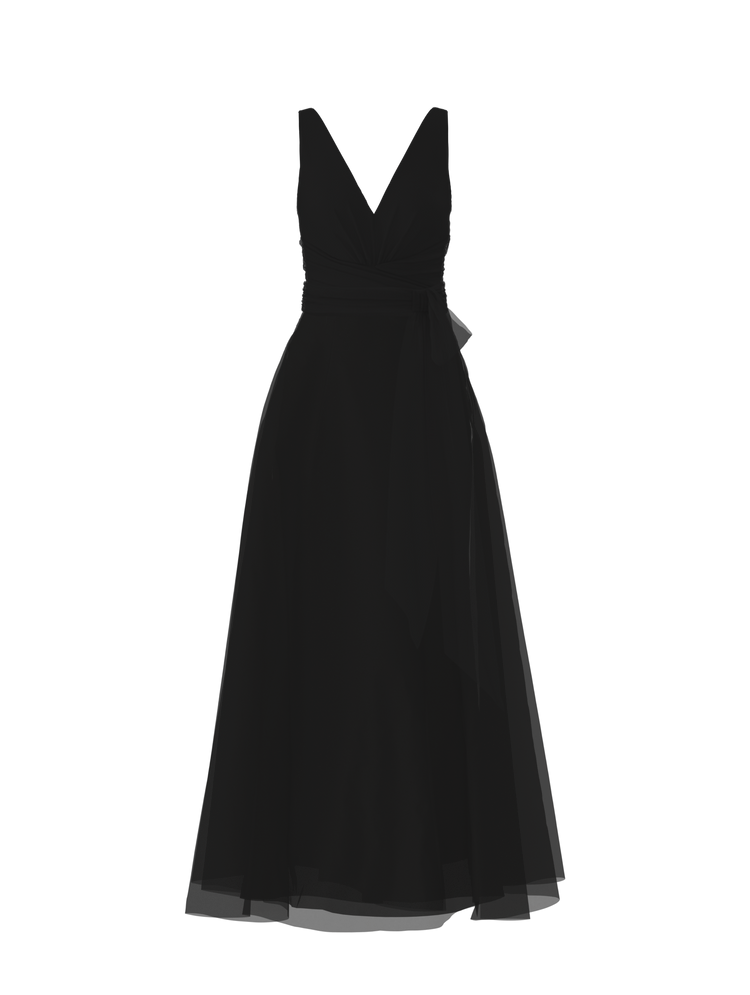 Bodice(Justine), Skirt(Cerisa),Belt(Sash), black, combo from Collection Bridesmaids by Amsale x You