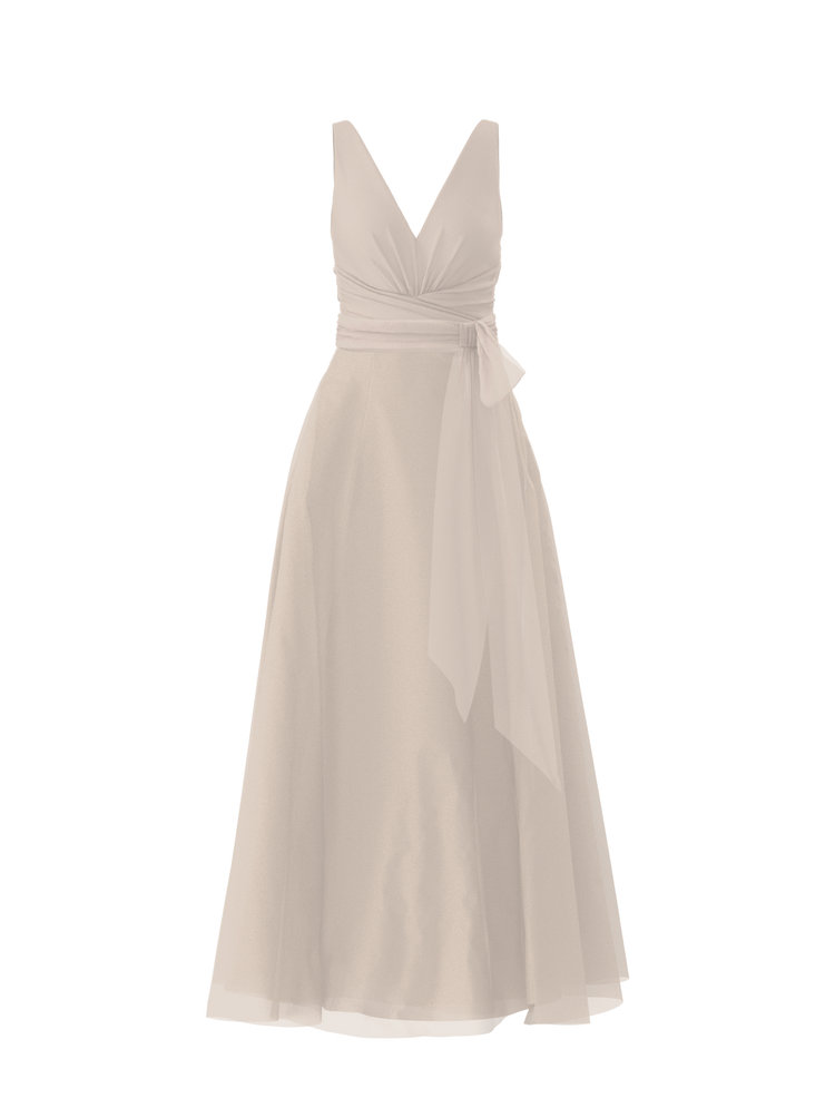 Bodice(Justine), Skirt(Cerisa),Belt(Sash), fawn, combo from Collection Bridesmaids by Amsale x You