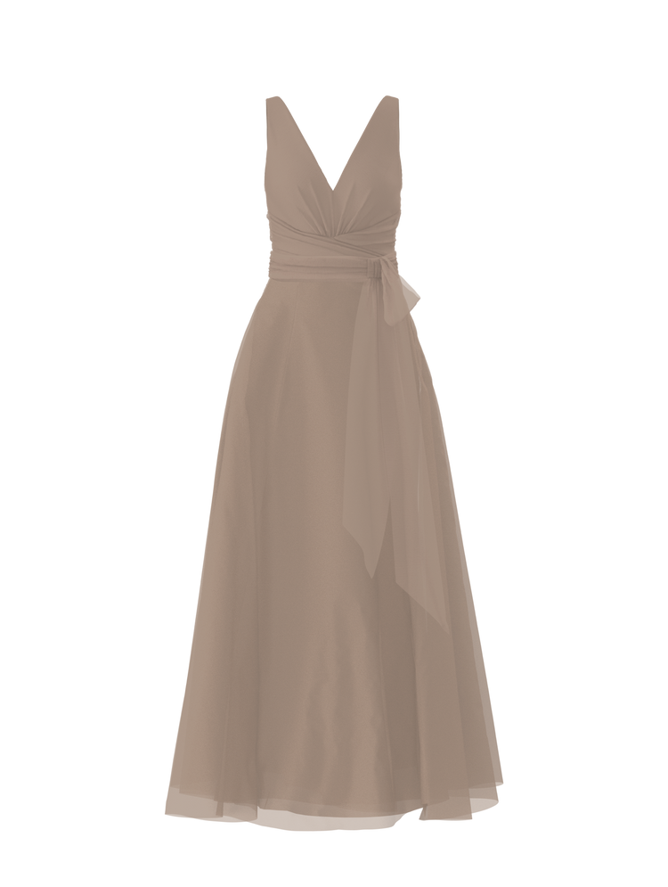 Bodice(Justine), Skirt(Cerisa),Belt(Sash), latte, combo from Collection Bridesmaids by Amsale x You