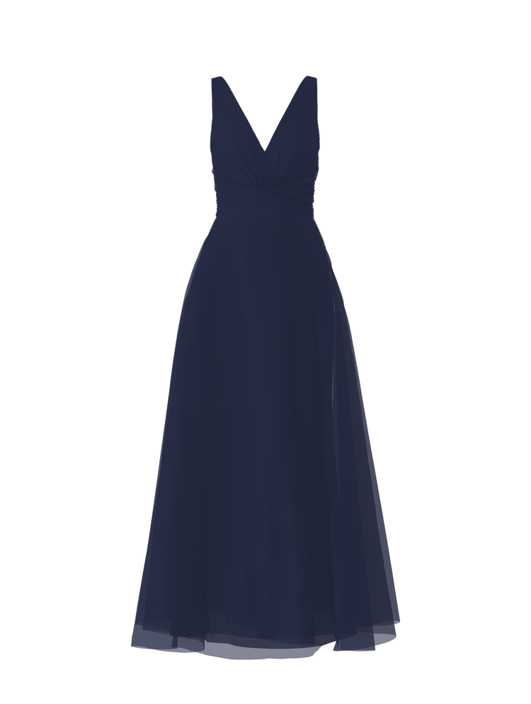 Bodice(Justine), Skirt(Cerisa), french-blue, combo from Collection Bridesmaids by Amsale x You