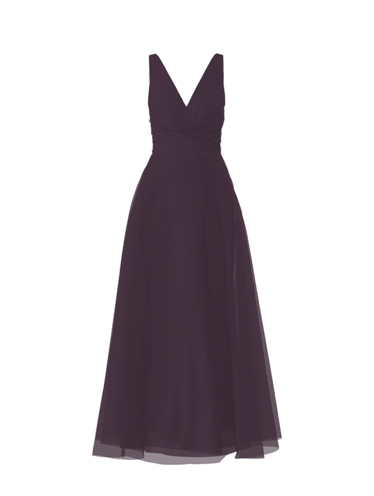 Bodice(Justine), Skirt(Cerisa), plum, $270, combo from Collection Bridesmaids by Amsale x You