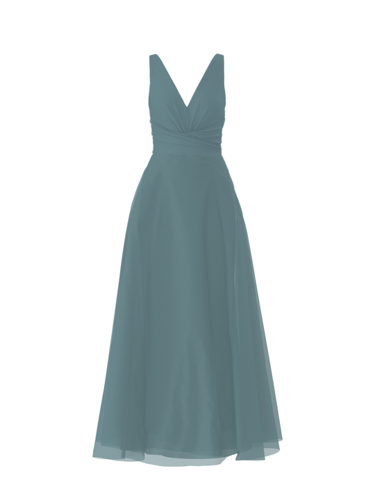 Bodice(Justine), Skirt(Cerisa), teal, $270, combo from Collection Bridesmaids by Amsale x You