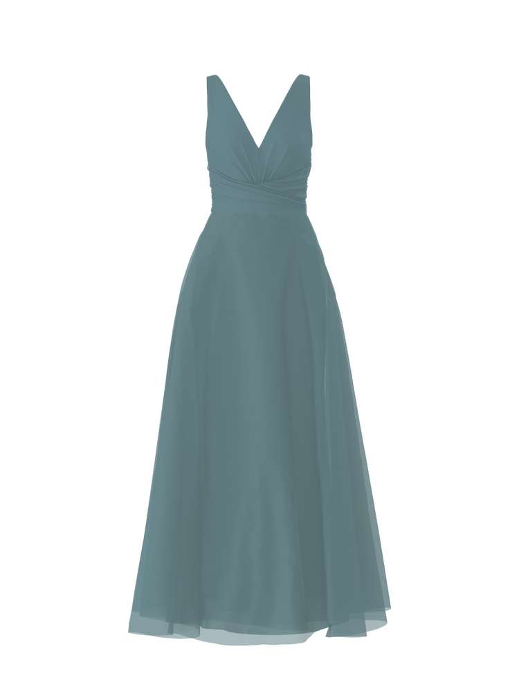 Bodice(Justine), Skirt(Cerisa), teal, combo from Collection Bridesmaids by Amsale x You