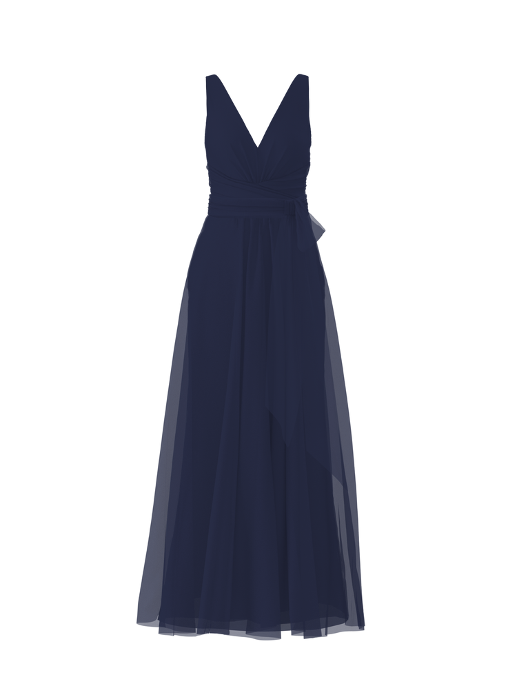 Bodice(Justine), Skirt(Justine),Belt(Sash), french-blue, combo from Collection Bridesmaids by Amsale x You