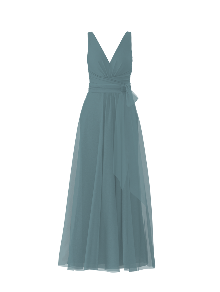 Bodice(Justine), Skirt(Justine),Belt(Sash), teal, combo from Collection Bridesmaids by Amsale x You