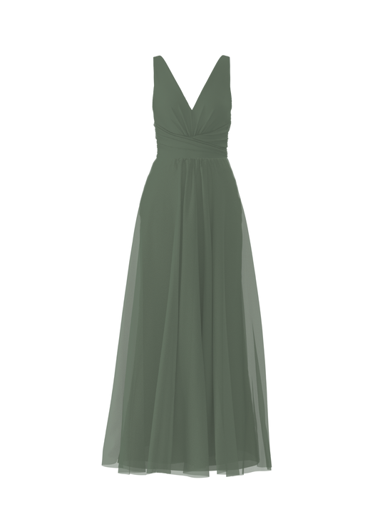 Bodice(Justine), Skirt(Justine), olive, $270, combo from Collection Bridesmaids by Amsale x You