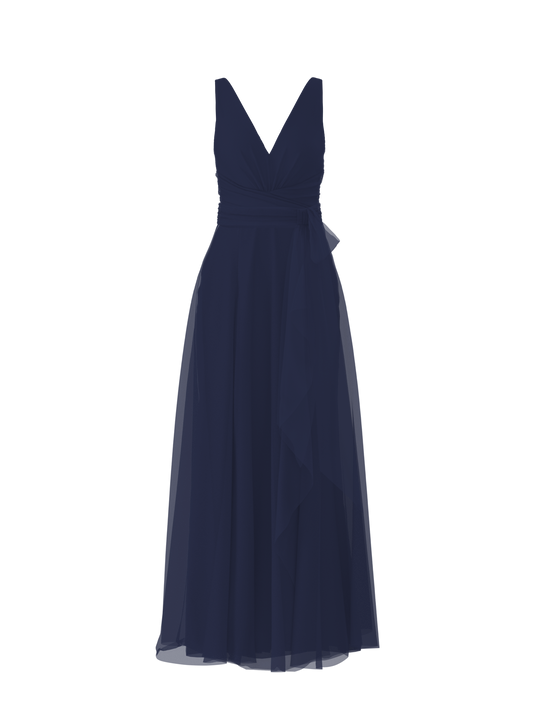 Bodice(Justine), Skirt(Jaycie),Belt(Sash), french-blue, $270, combo from Collection Bridesmaids by Amsale x You