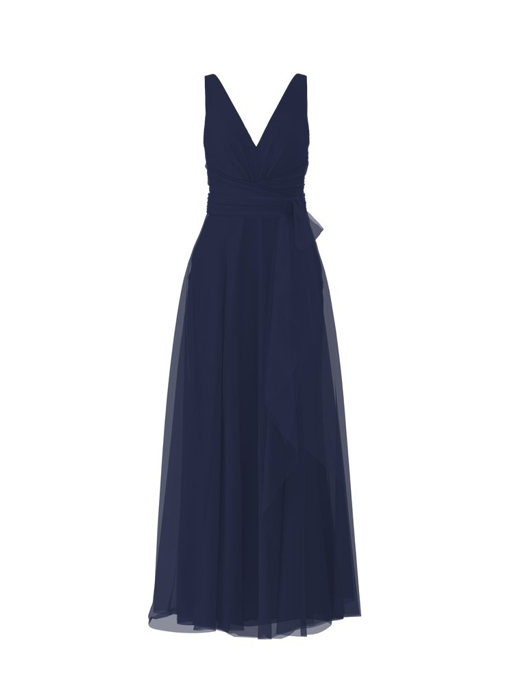 Bodice(Justine), Skirt(Jaycie),Belt(Sash), french-blue, combo from Collection Bridesmaids by Amsale x You