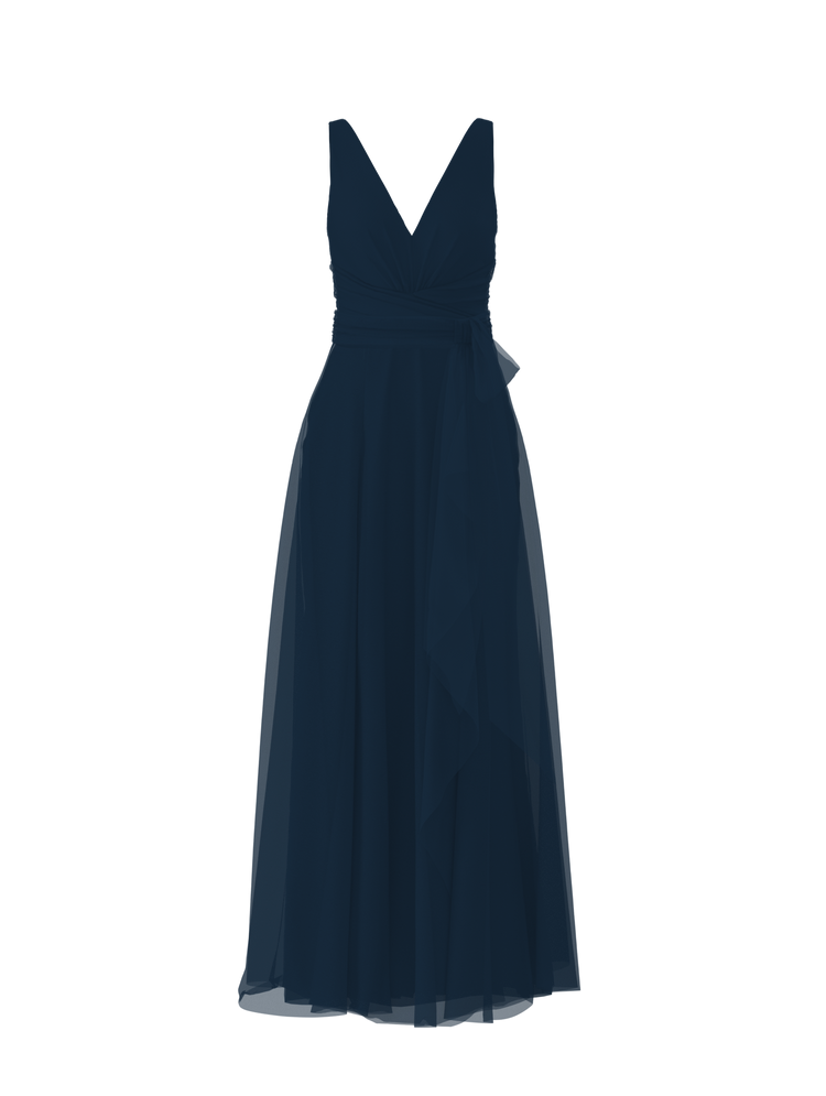 Bodice(Justine), Skirt(Jaycie),Belt(Sash), navy, combo from Collection Bridesmaids by Amsale x You