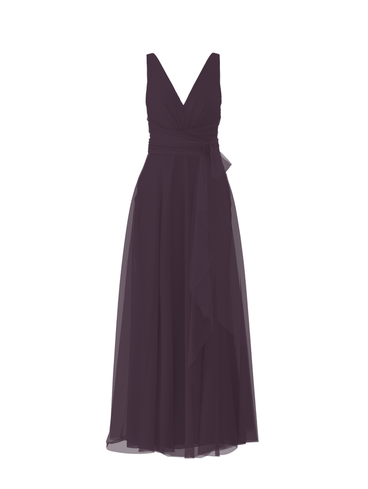 Bodice(Justine), Skirt(Jaycie),Belt(Sash), plum, combo from Collection Bridesmaids by Amsale x You