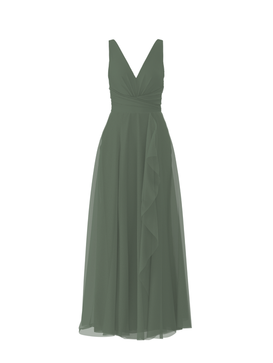 Bodice(Justine), Skirt(Jaycie), olive, $270, combo from Collection Bridesmaids by Amsale x You