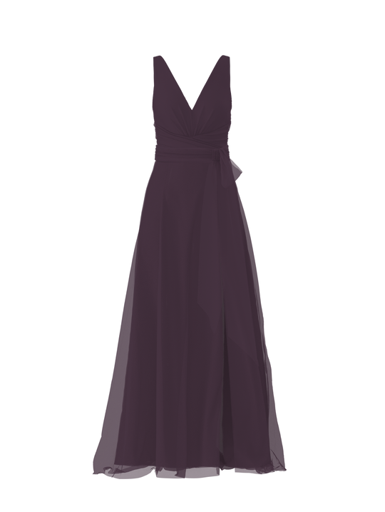 Bodice(Justine), Skirt(Arabella),Belt(Sash), plum, $270, combo from Collection Bridesmaids by Amsale x You