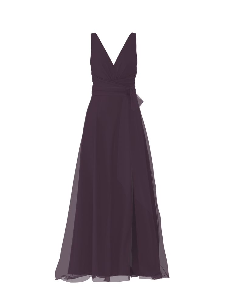 Bodice(Justine), Skirt(Arabella),Belt(Sash), plum, combo from Collection Bridesmaids by Amsale x You