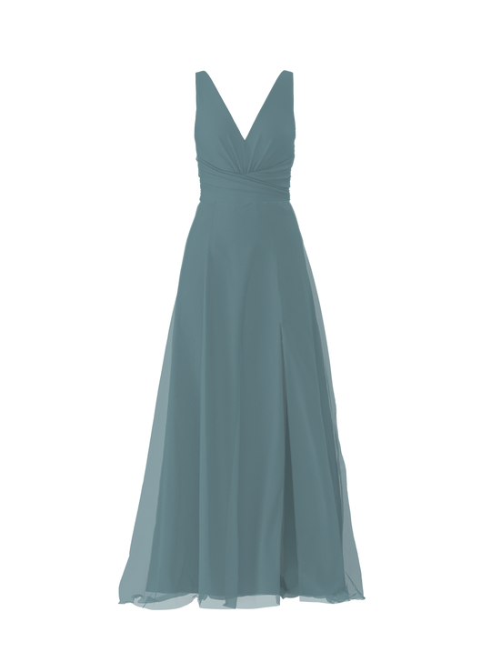 Bodice(Justine), Skirt(Arabella), teal, $270, combo from Collection Bridesmaids by Amsale x You