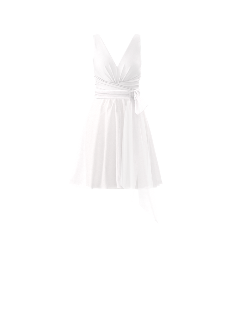 Bodice(Justine), Skirt(Carla),Belt(Sash), white, combo from Collection Bridesmaids by Amsale x You