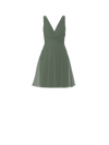 Bodice(Justine), Skirt(Carla), olive, combo from Collection Bridesmaids by Amsale x You