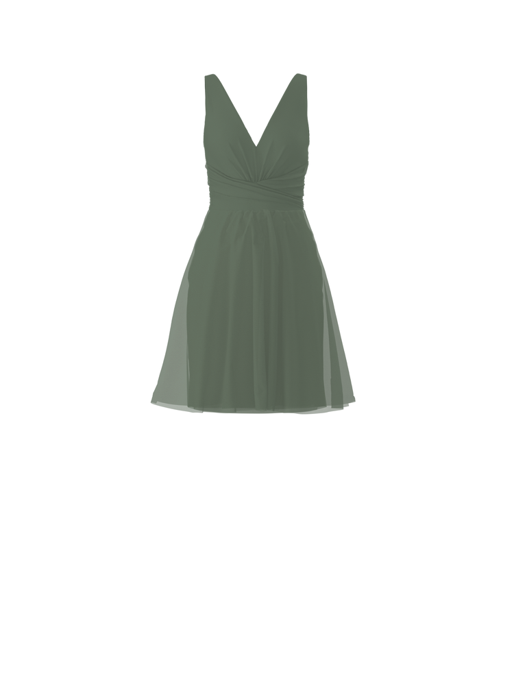 Bodice(Justine), Skirt(Carla), olive, combo from Collection Bridesmaids by Amsale x You