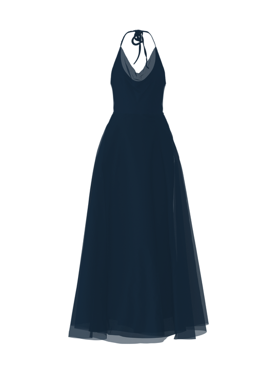 Bodice(Daryn), Skirt(Cerisa), navy, $270, combo from Collection Bridesmaids by Amsale x You