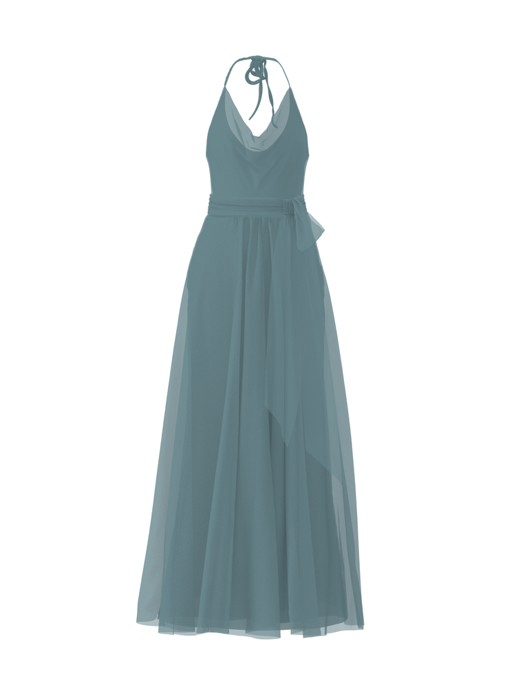 Bodice(Daryn), Skirt(Justine),Belt(Sash), teal, combo from Collection Bridesmaids by Amsale x You