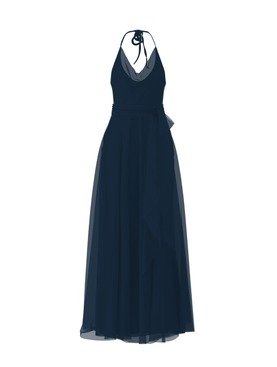 Bodice(Daryn), Skirt(Jaycie),Belt(Sash), navy, $270, combo from Collection Bridesmaids by Amsale x You