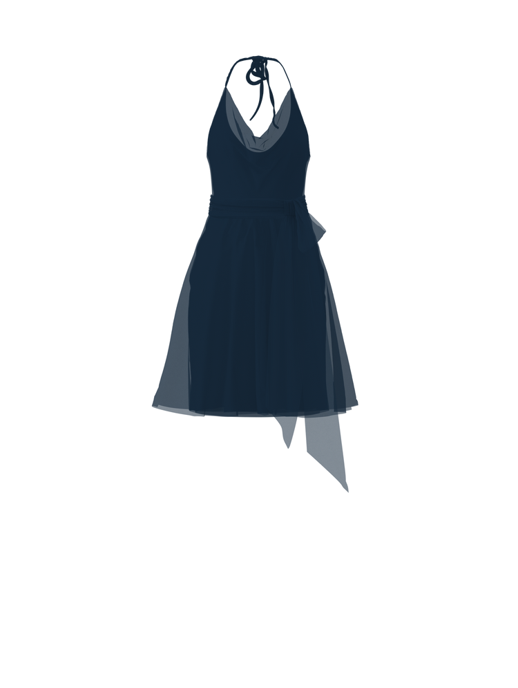 Bodice(Daryn), Skirt(Carla),Belt(Sash), navy, combo from Collection Bridesmaids by Amsale x You