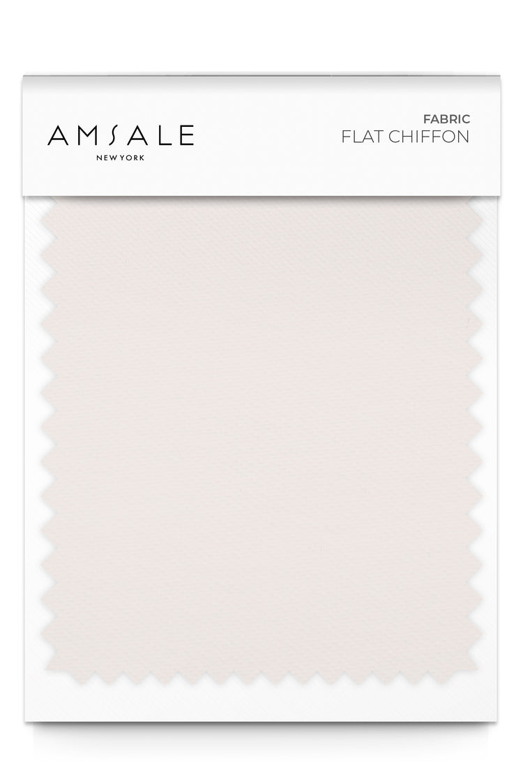 Flat Chiffon, fabric from Collection Swatches by Amsale