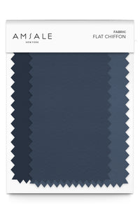 Flat Chiffon - color french-blue