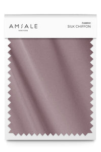 Silk Chiffon - color ruby
