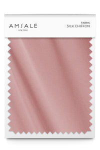 Silk Chiffon - color ruby