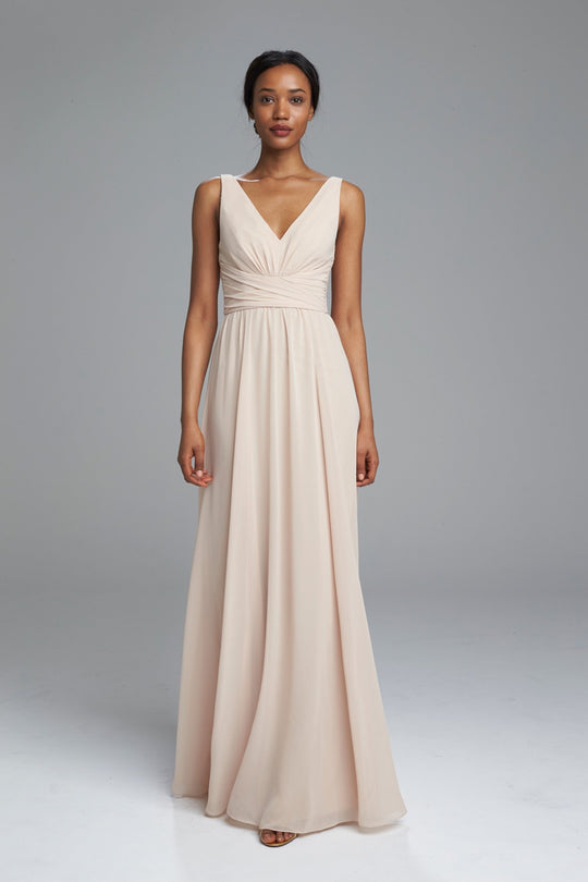 Justine - Lagoon, $270, dress by color from Collection Bridesmaids by Amsale