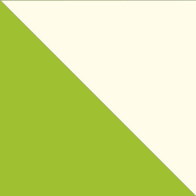 Swatch of color Lime-Ivory